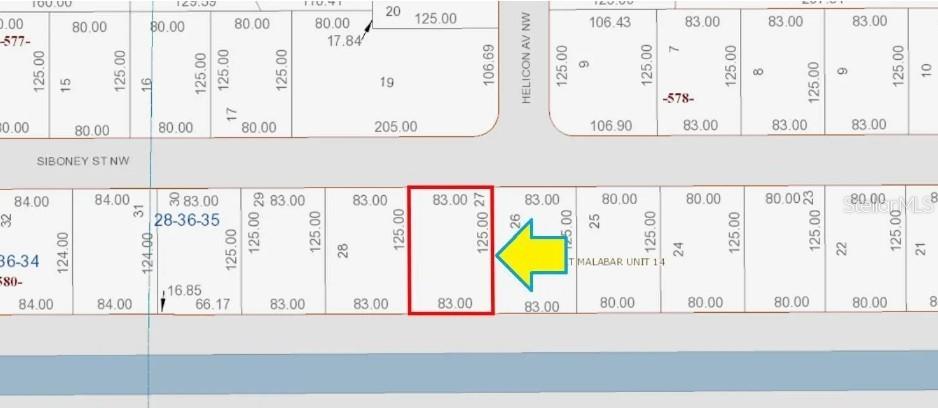 1106 SIBONEY ST NW, PALM BAY, FL, 32907