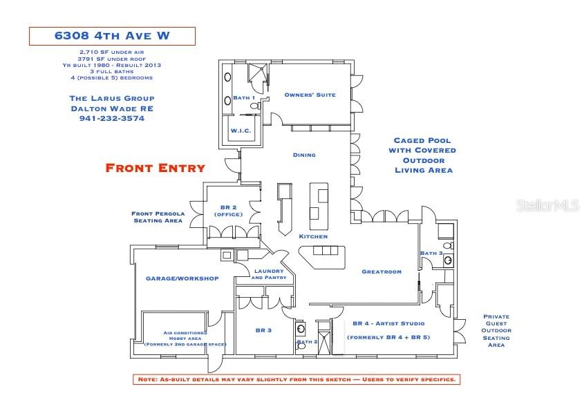 6308 4TH AVE NW, BRADENTON, FL, 34209