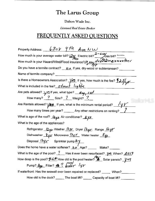 6308 4TH AVE NW, BRADENTON, FL, 34209