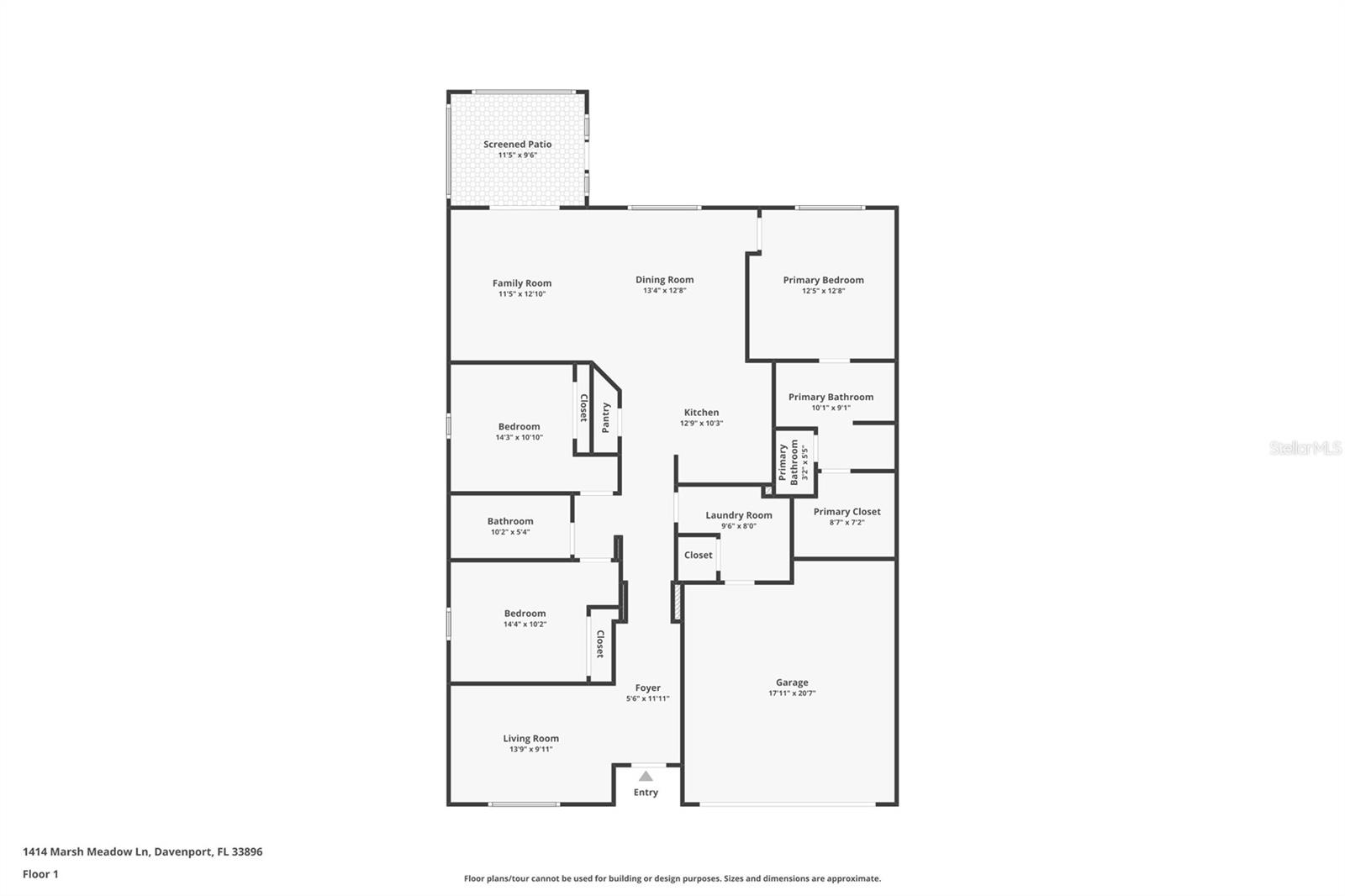 1414 MARSH MEADOW LN, DAVENPORT, FL, 33896