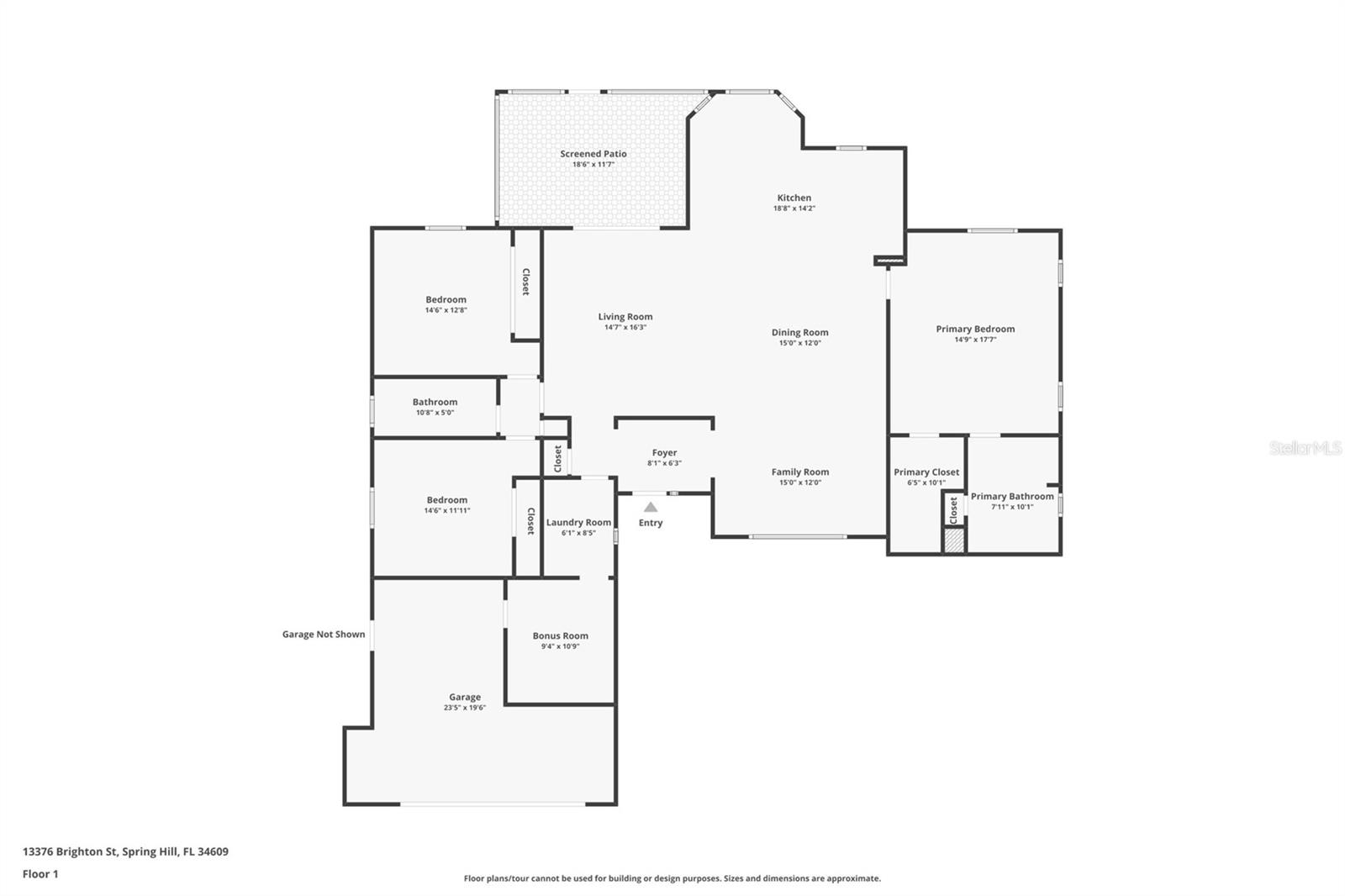 13376 BRIGHTON ST, SPRING HILL, FL, 34609