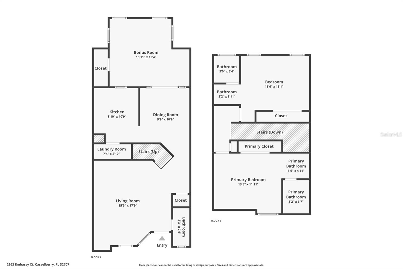 2963 EMBASSY CT, CASSELBERRY, FL, 32707