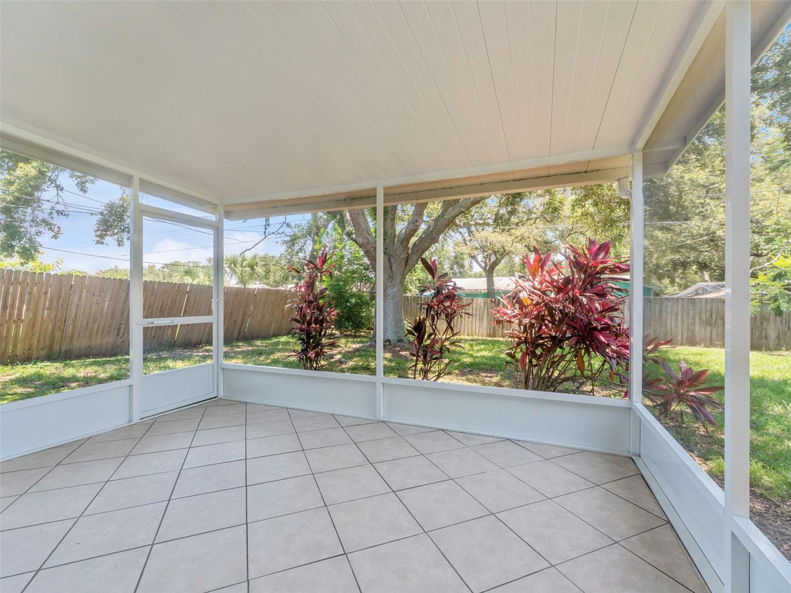 new screened in porch