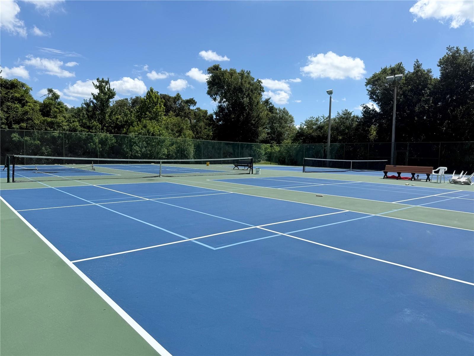 Tennis & Pickleball courts