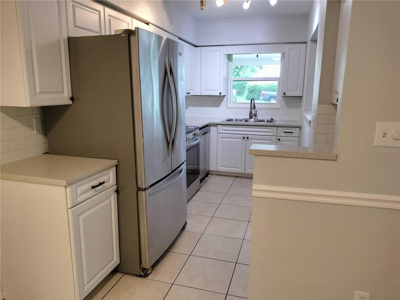 Kitchen with Stainless steel appliances