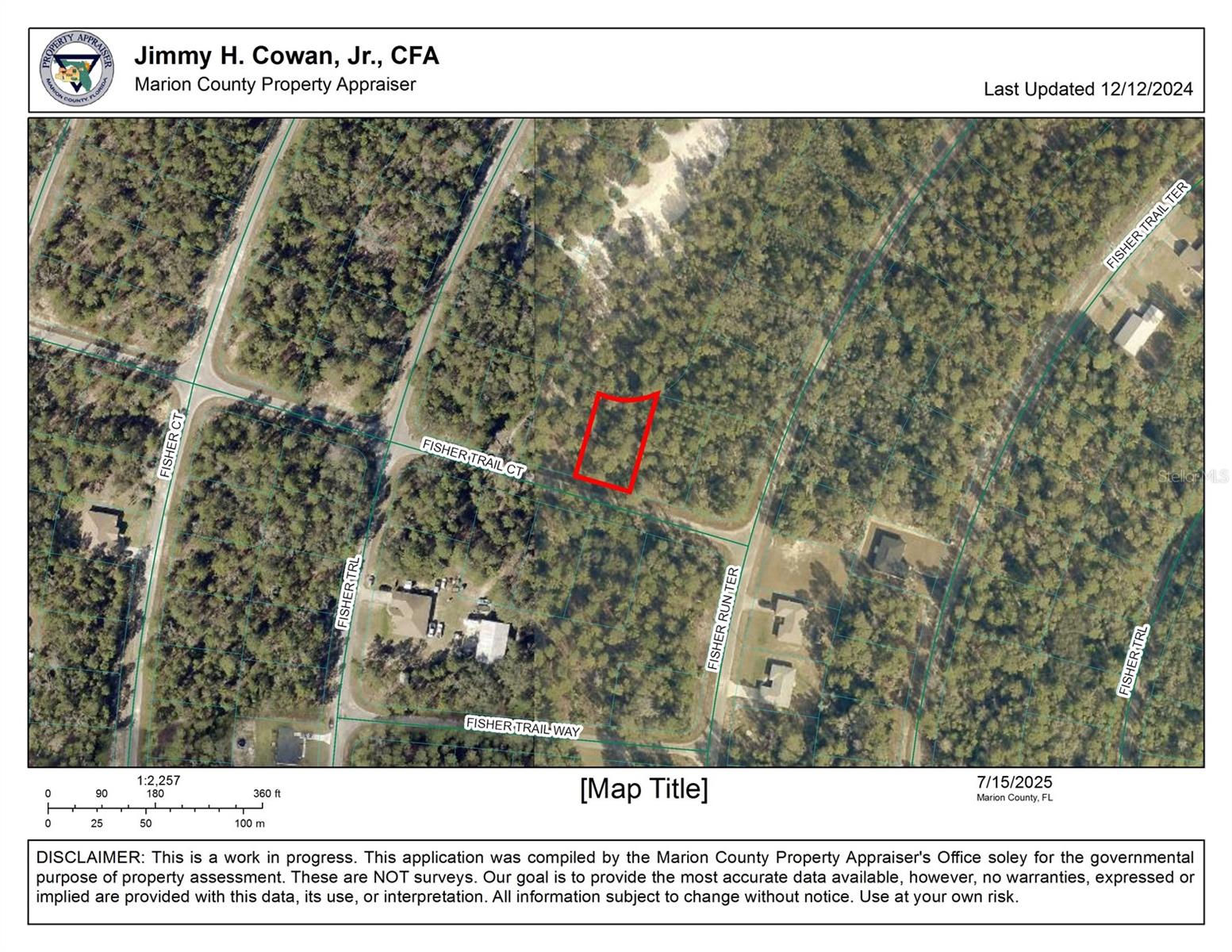 TBD FISHER TRAIL CT, OCKLAWAHA, FL, 32179
