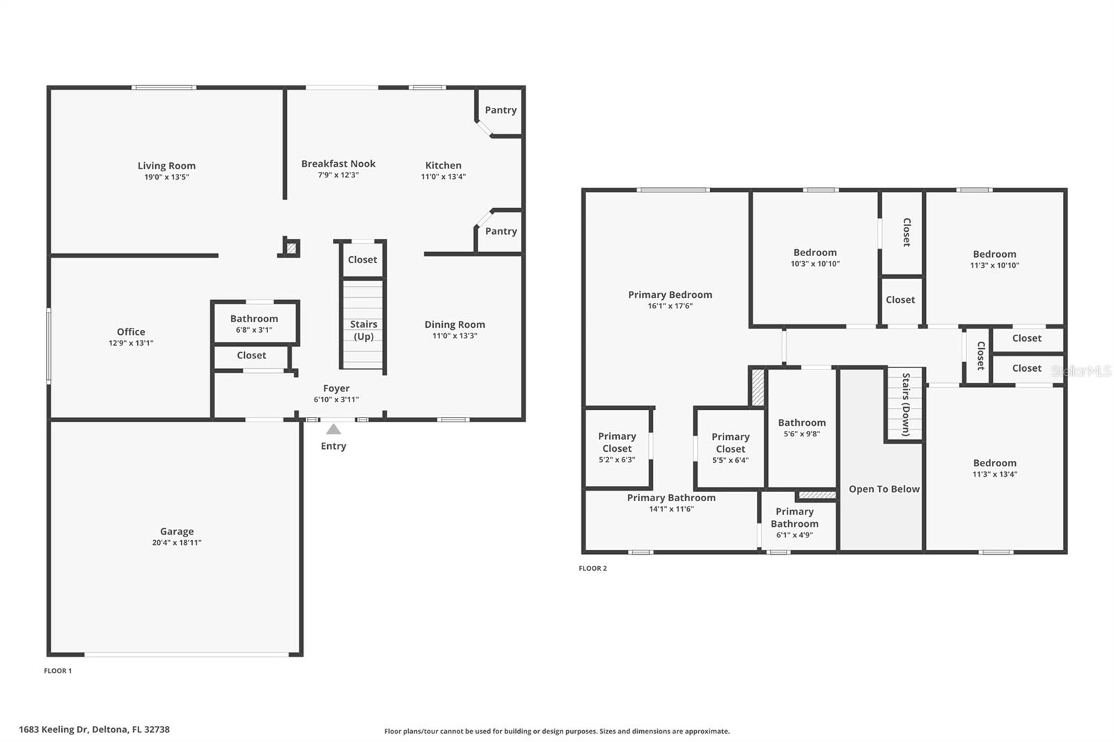 1683 KEELING DR, DELTONA, FL, 32738