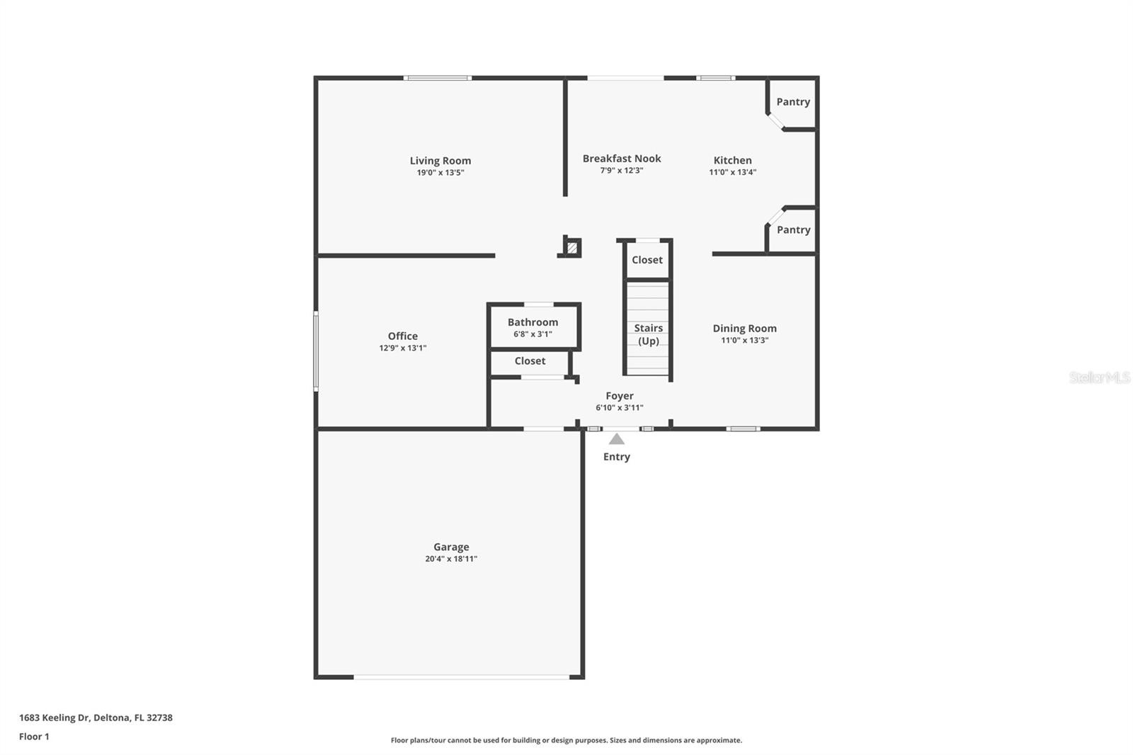 1683 KEELING DR, DELTONA, FL, 32738