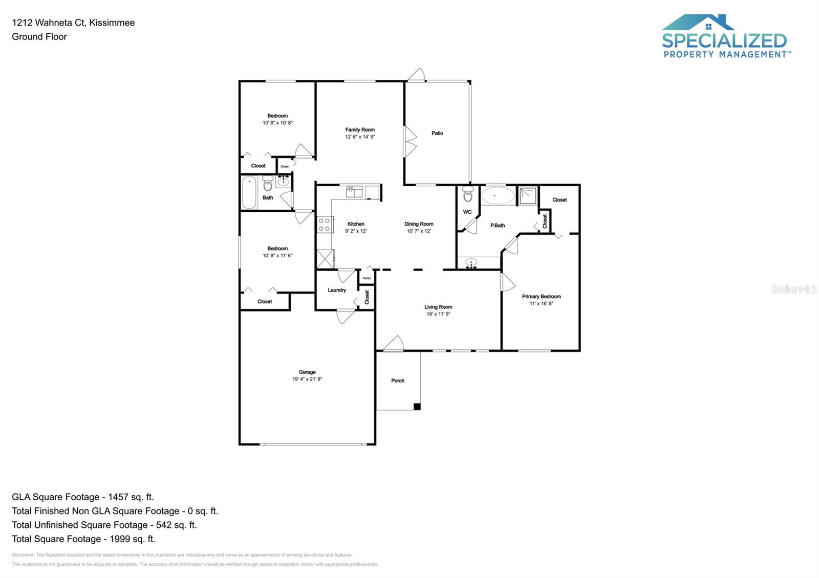 1212 WAHNETA CT, KISSIMMEE, FL, 34759