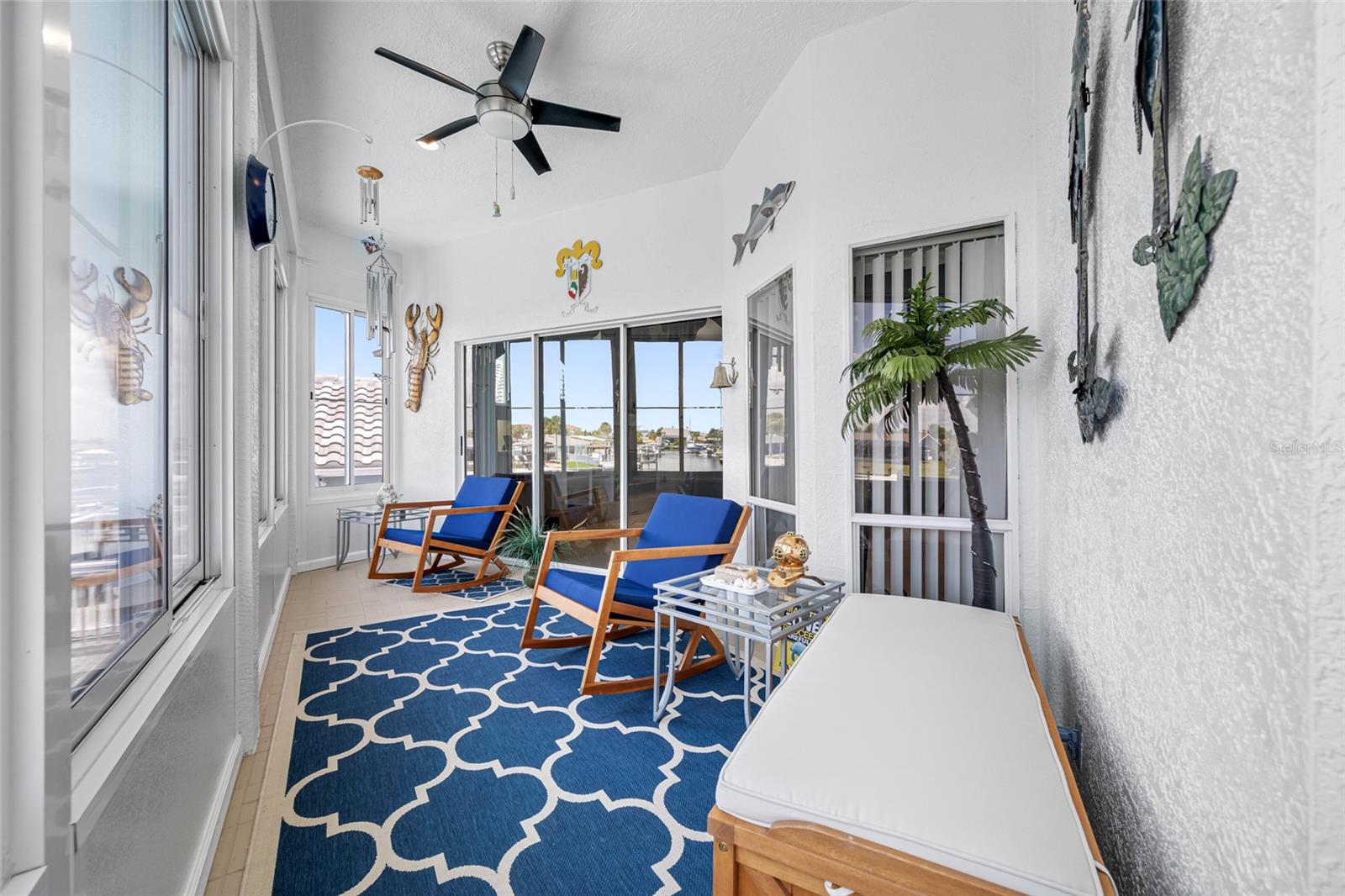 Main floor porch area