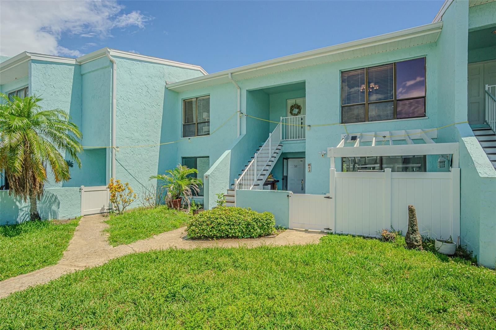 Newly painted exterior welcomes you to Indian Rocks Beach!