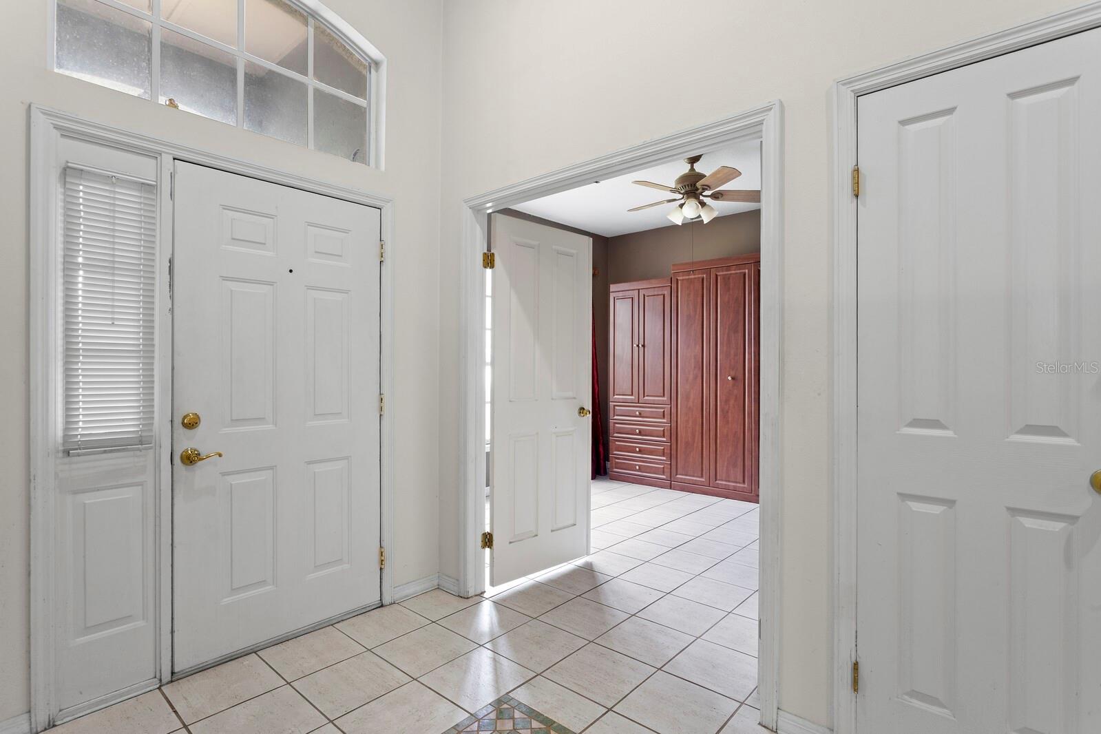 Entryway and Bedroom 2