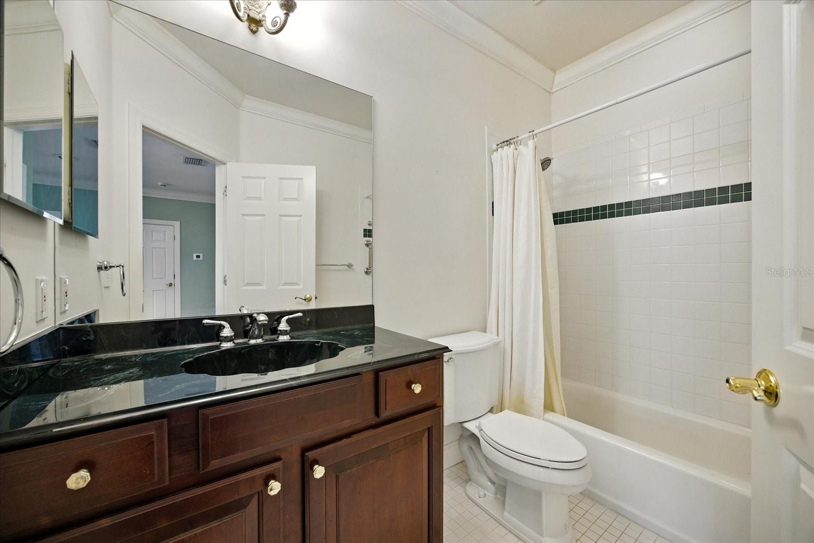 upstairs guest bathroom
