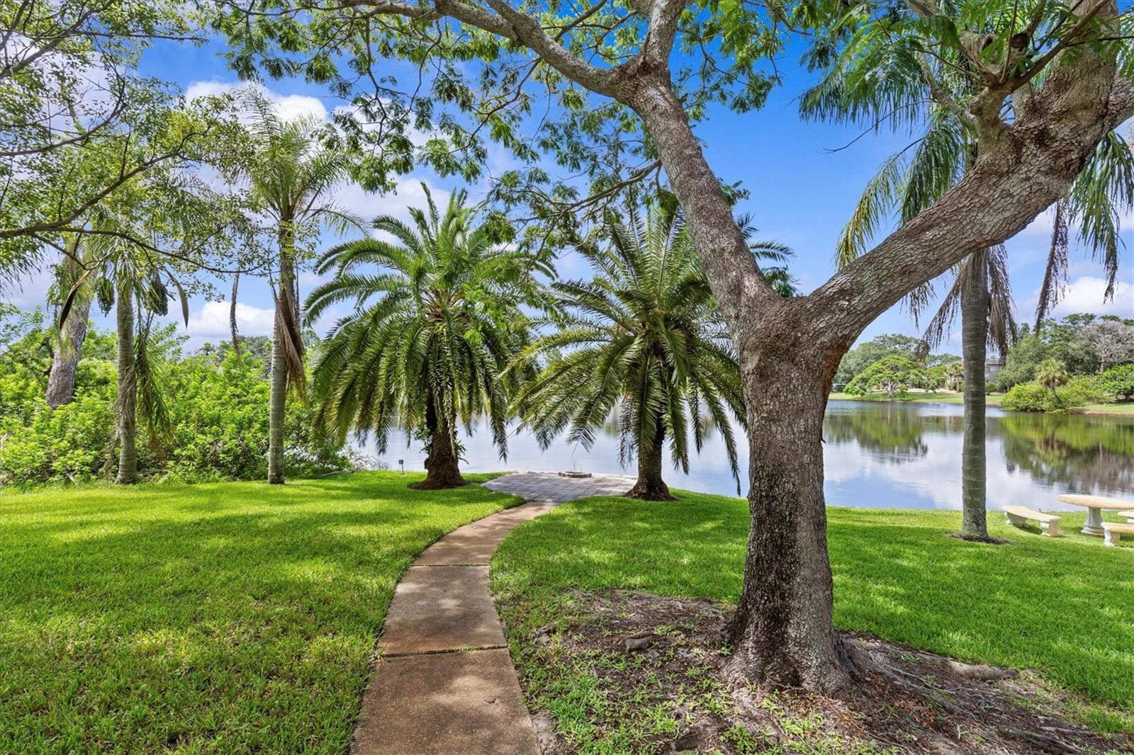 BEAUTIFUL GROUNDS WITH FIREPIT