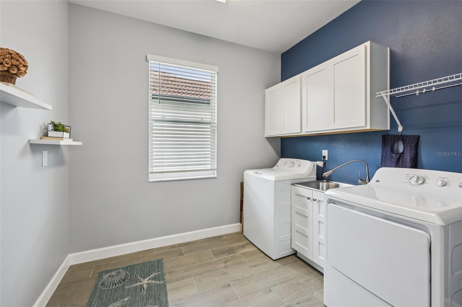 Designated laundry room