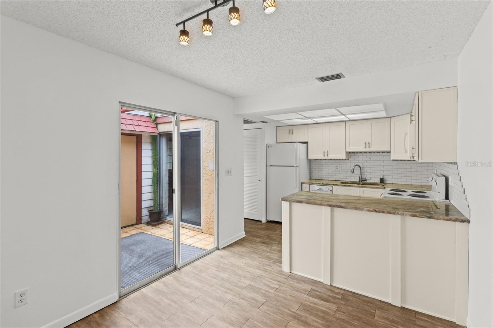 Kitchen view from dinning