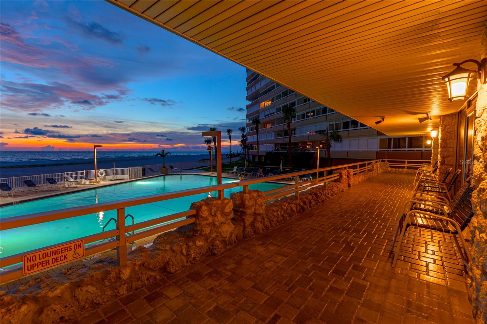 Pool at 17940 Gulf Blvd, #17C, Redington Shores, FL 33708