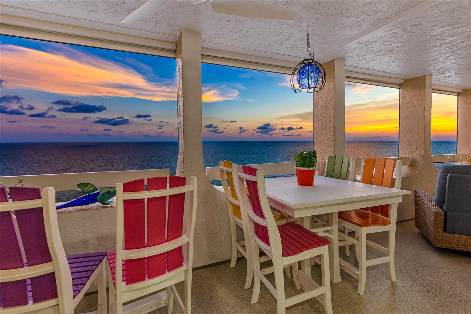 Balcony at Sunset at 17940 Gulf Blvd, #17C, Redington Shores, FL 33708