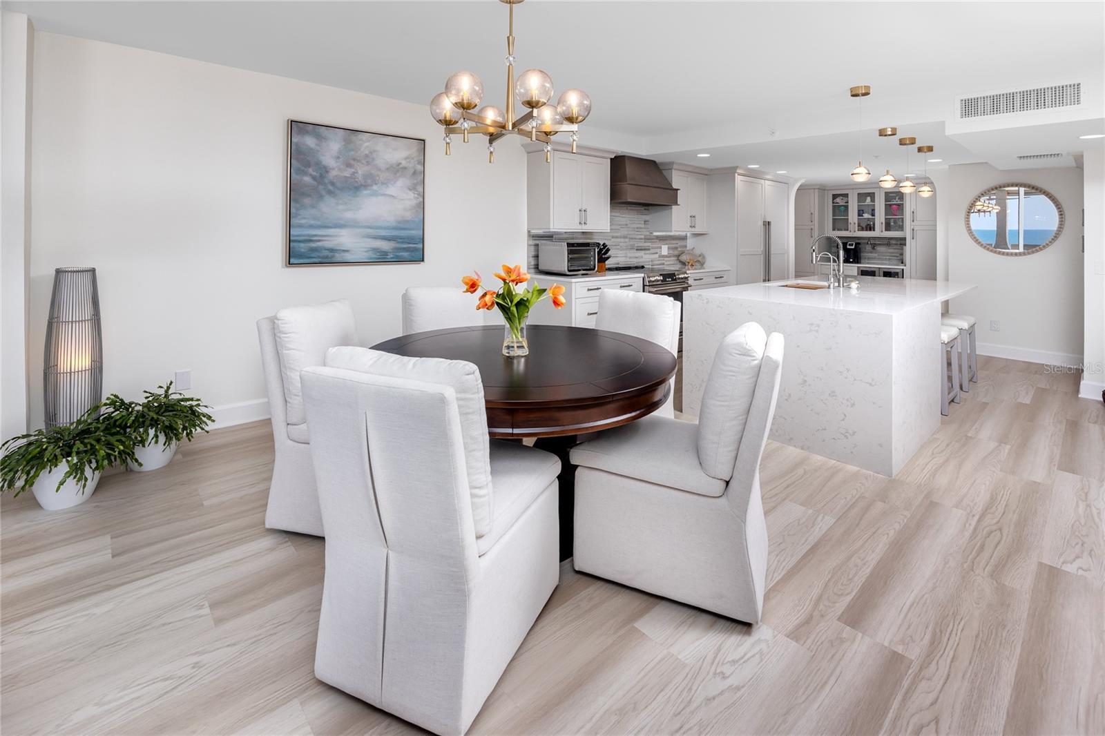 Dining Room at 17940 Gulf Blvd, #17C, Redington Shores, FL 33708