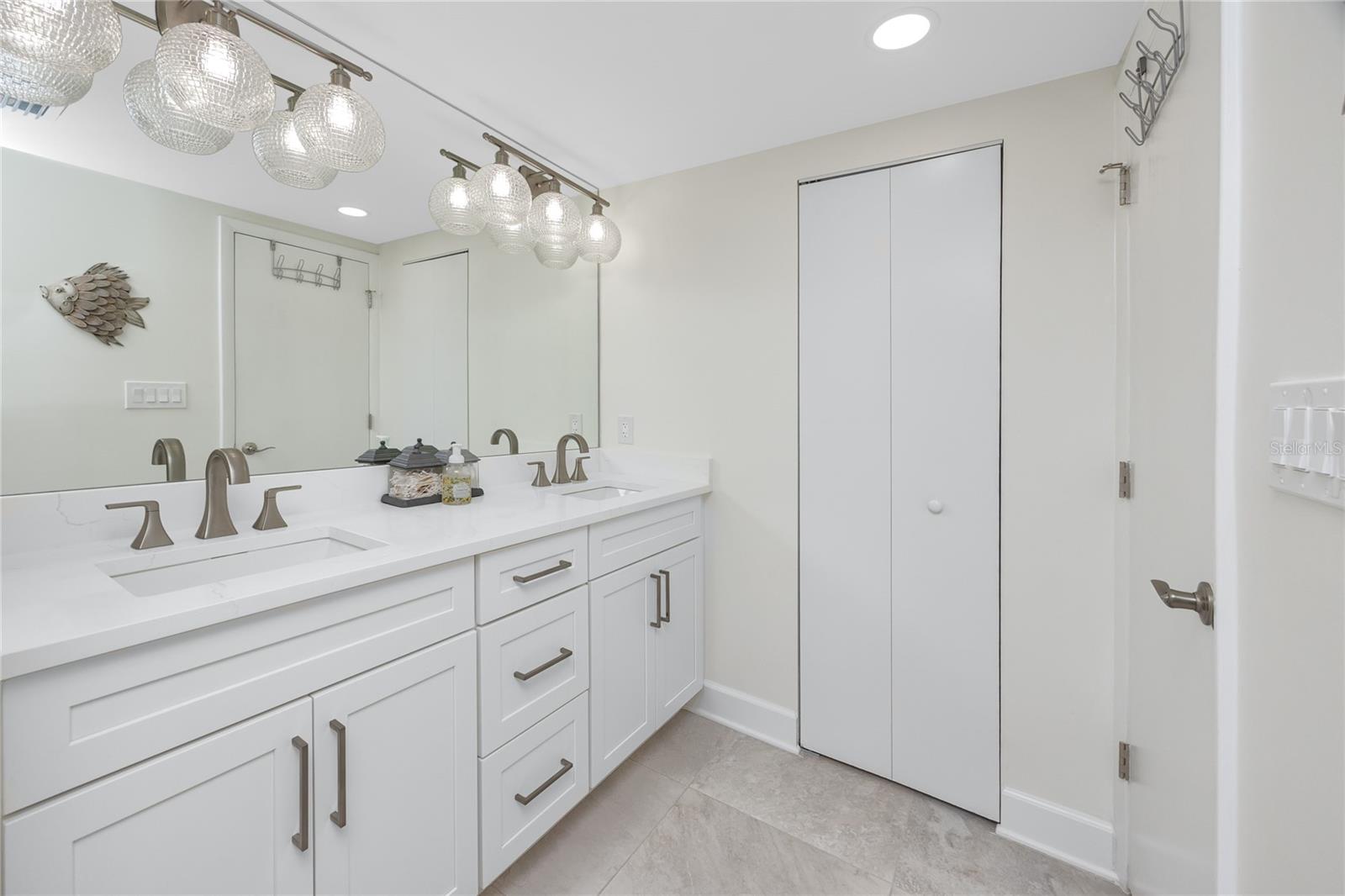 Primary Bathroom at 17940 Gulf Blvd, #17C, Redington Shores, FL 33708