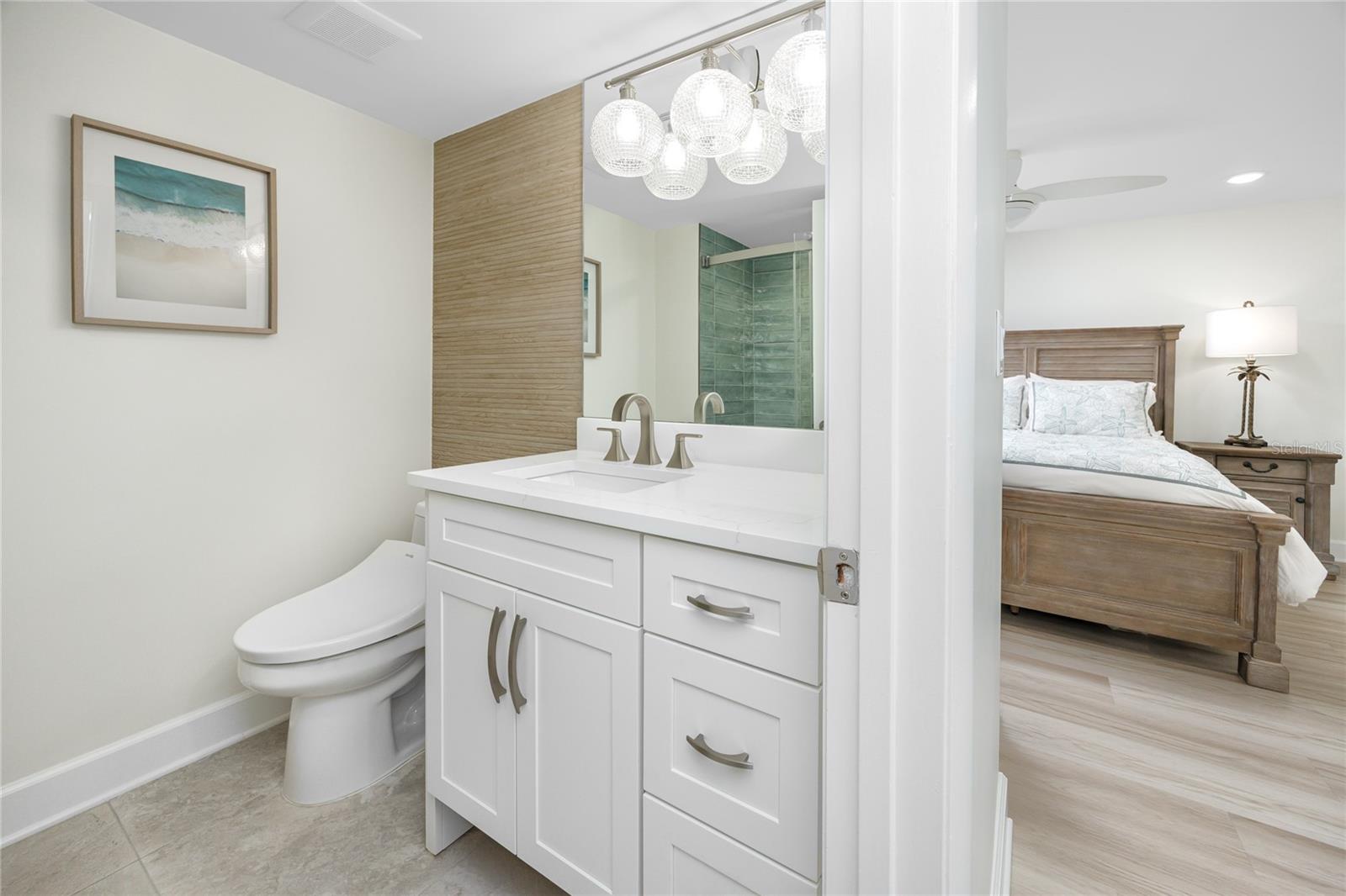 Second Bathroom at 17940 Gulf Blvd, #17C, Redington Shores, FL 33708
