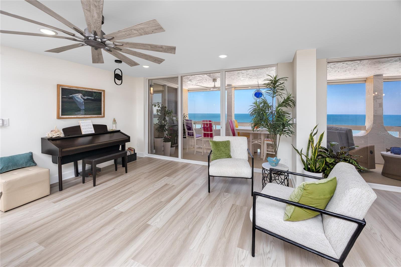 Living Room at 17940 Gulf Blvd, #17C, Redington Shores, FL 33708