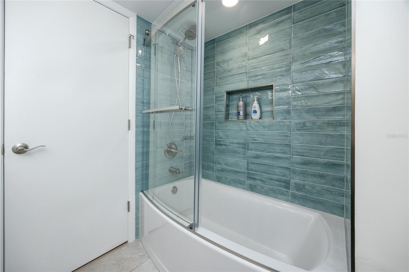 Second Bathroom at 17940 Gulf Blvd, #17C, Redington Shores, FL 33708