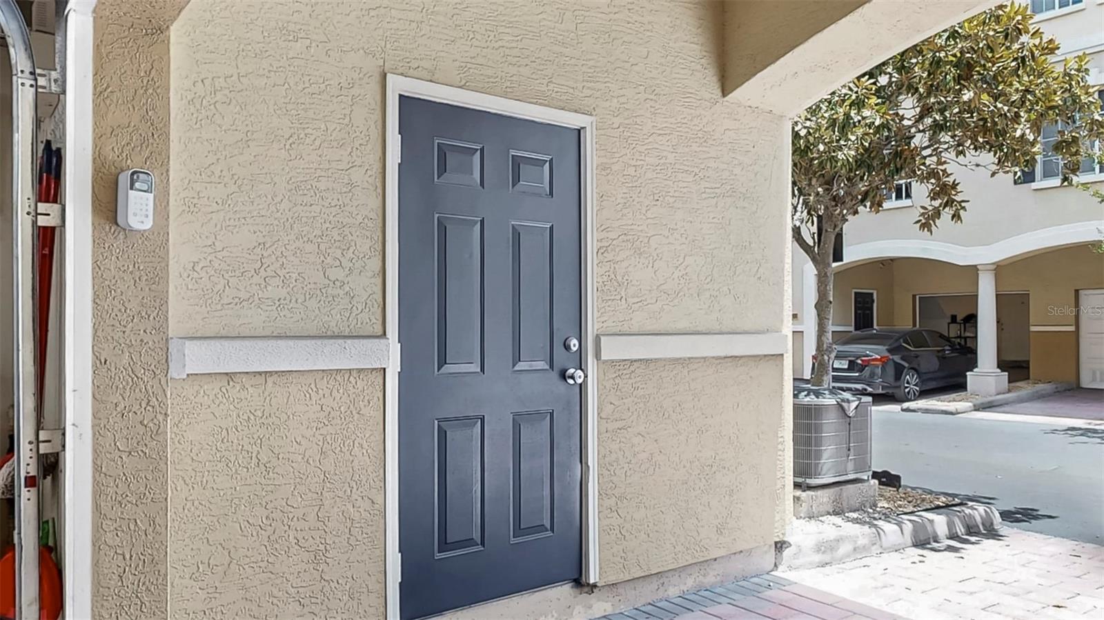 Storage closet for outside things