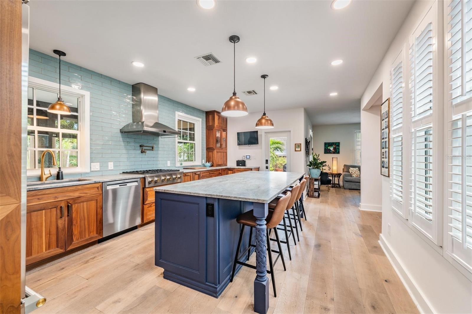 Plantation Shutters throughout the home