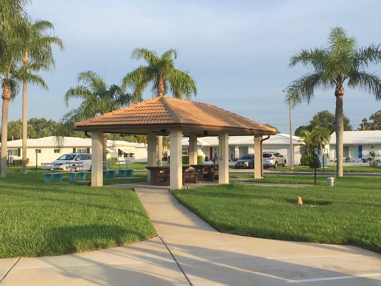 Picnic gazebo area