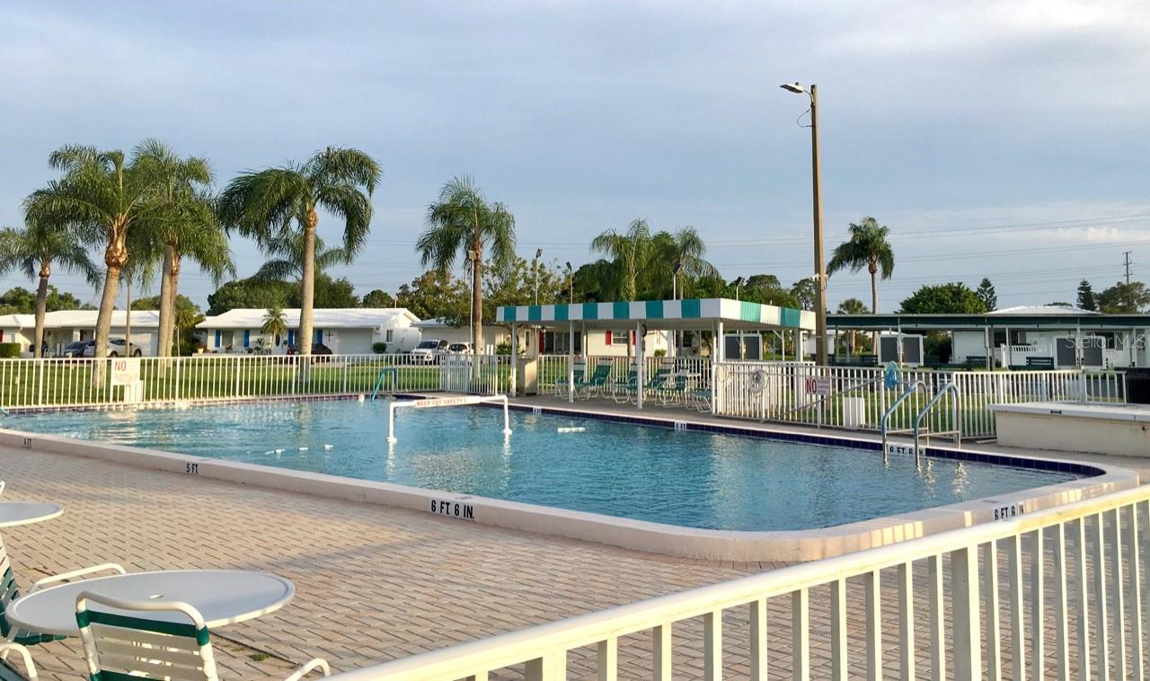 Clubhouse heated pool