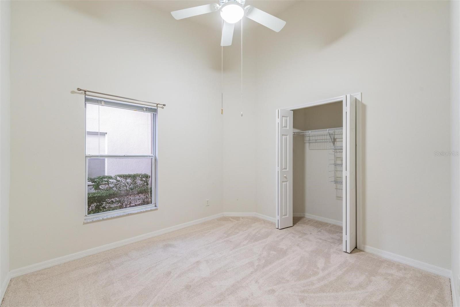 Guest Bedroom, All New Carpet, Ceiling Fan with Light Fixture.
