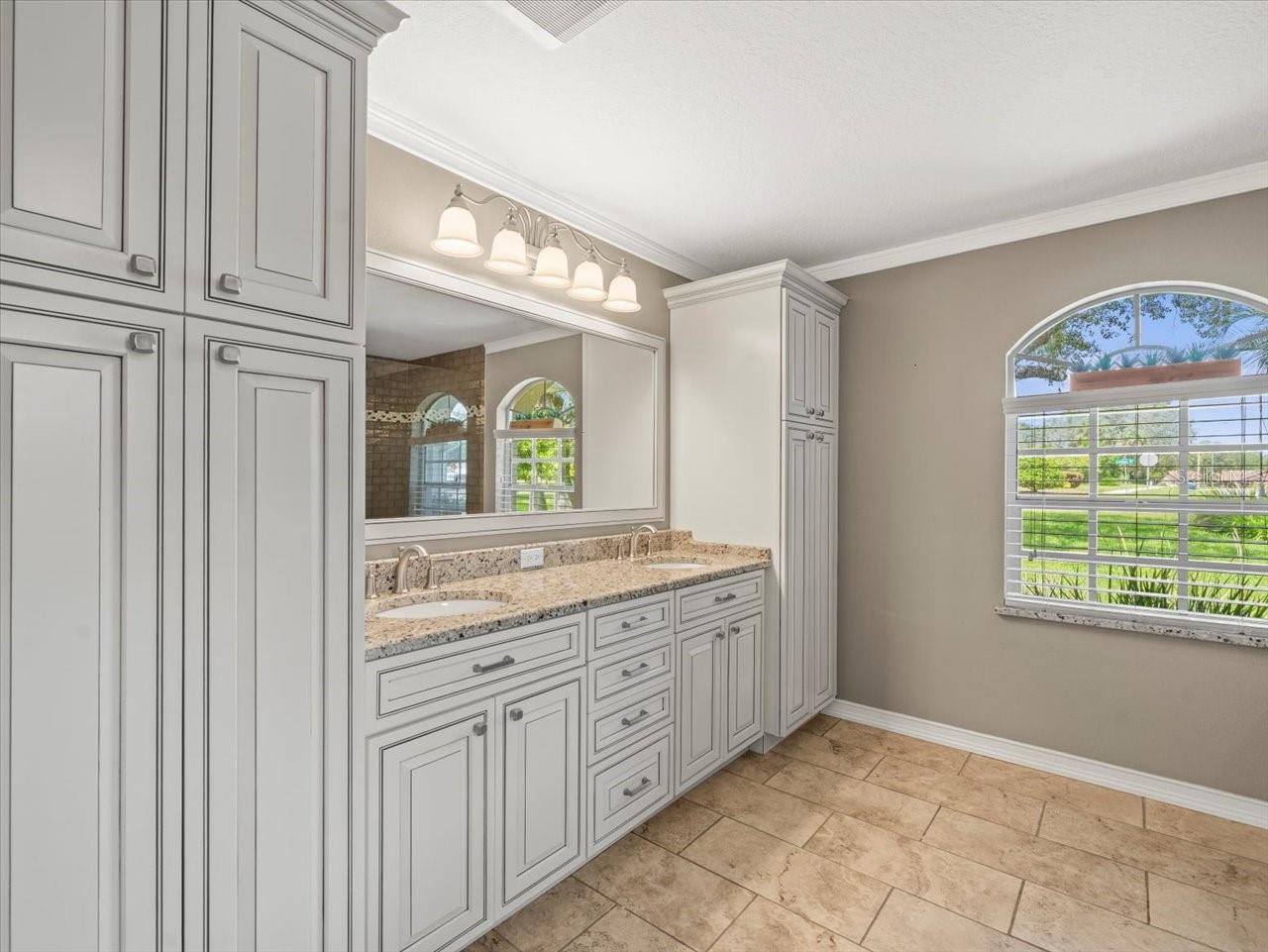 Primary Bathroom with Double Vanity