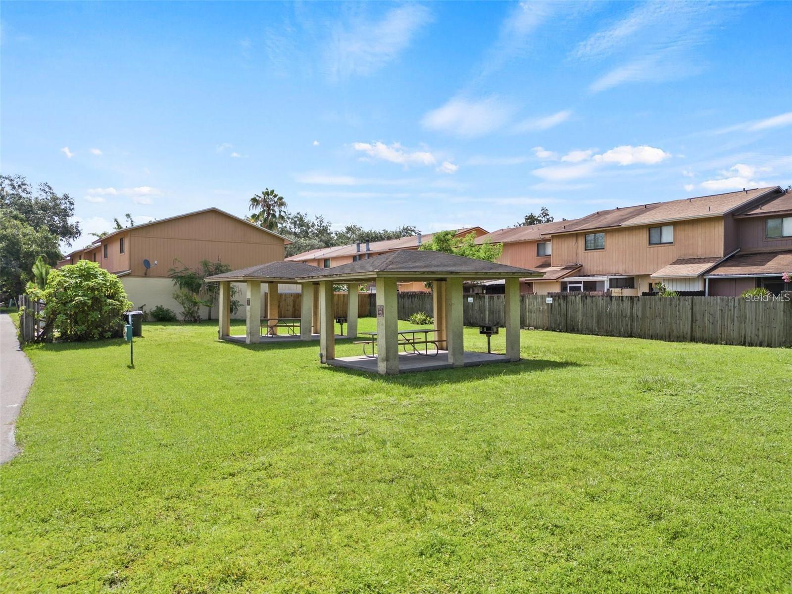 Pavilion - BBQ grilling area