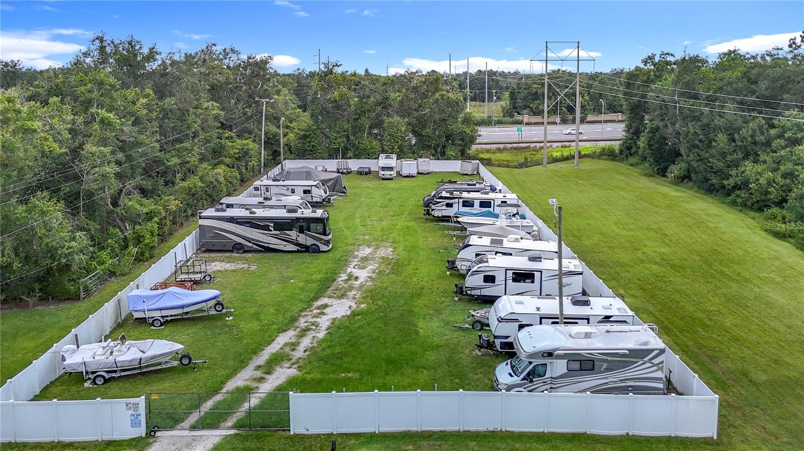 On site Rv or boat storage