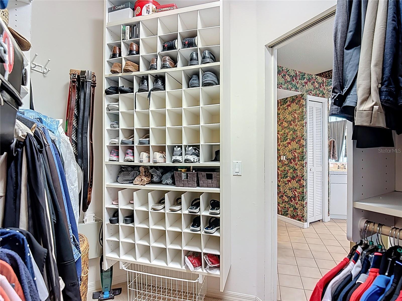 Custom built-in closet