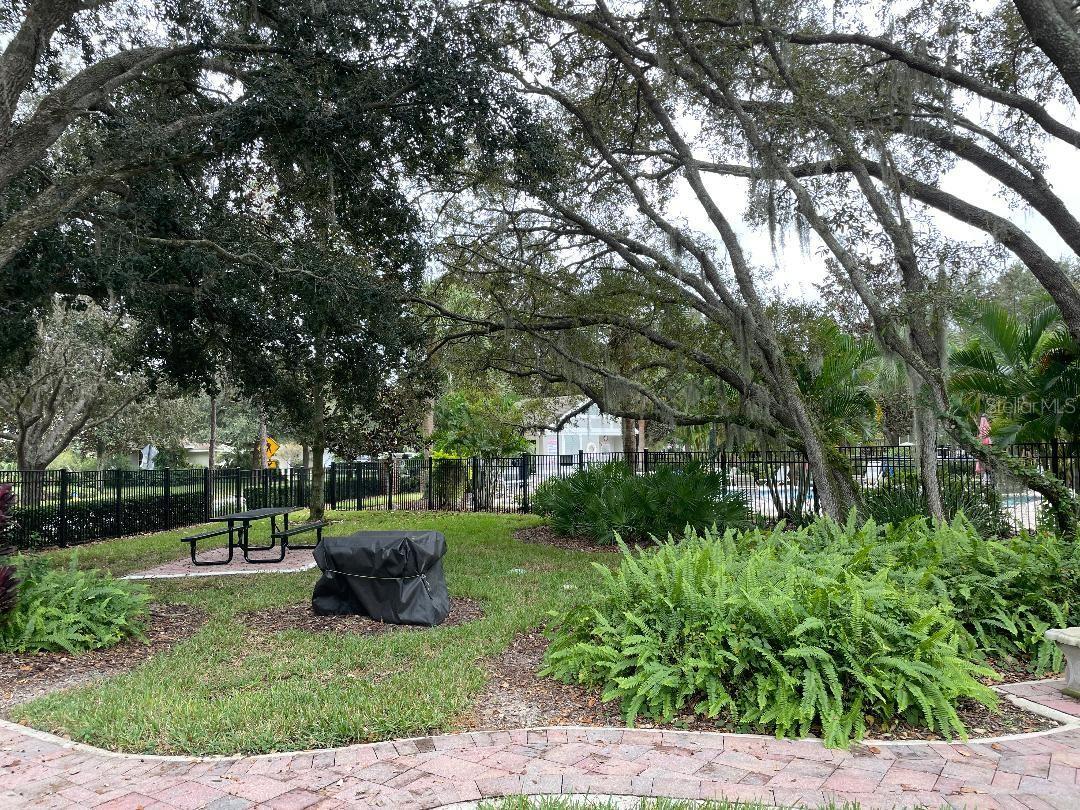 Picnic Area within Gates of Sandhill Place