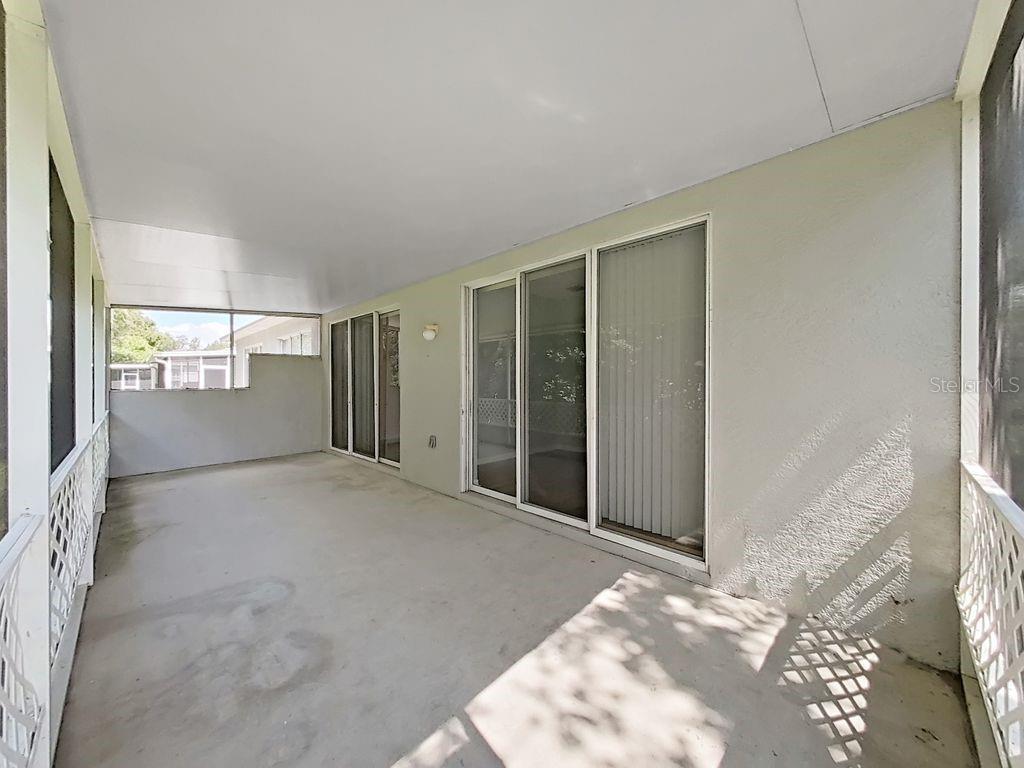 Large Private Screened Porch