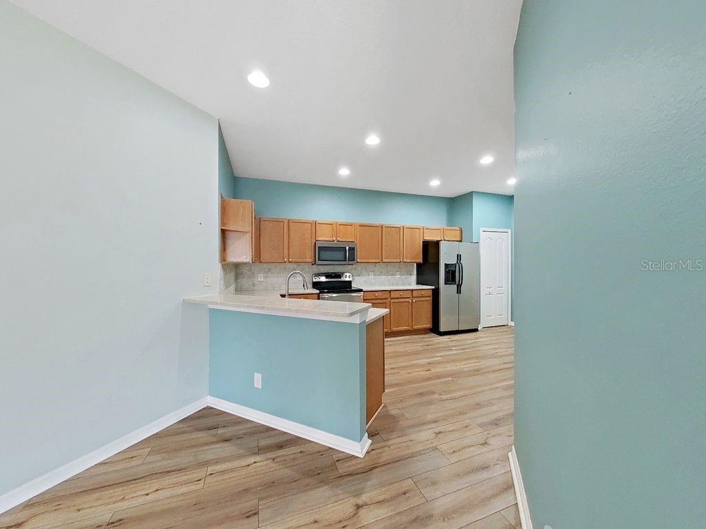 Breakfast Bar in Kitchen
