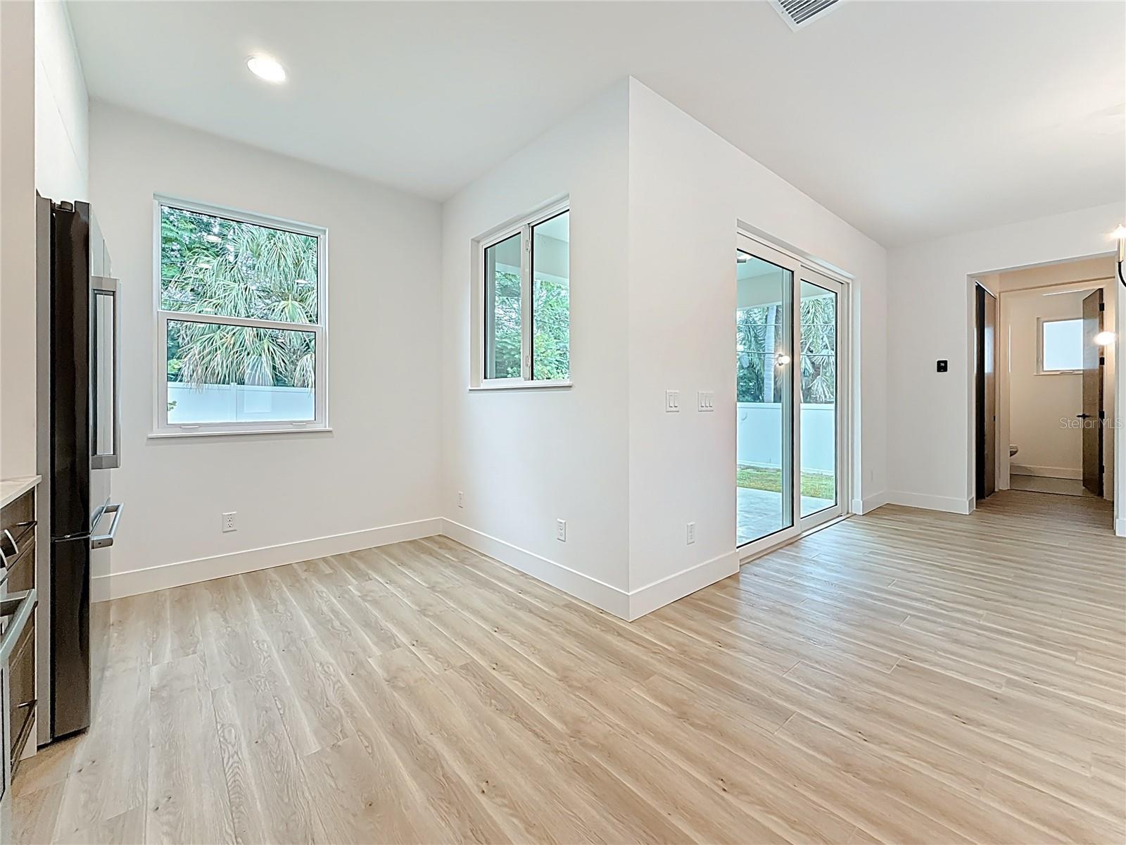 Eating space in Kitchen.