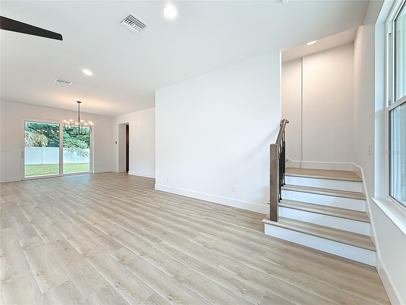 Great Room. View from the front door.