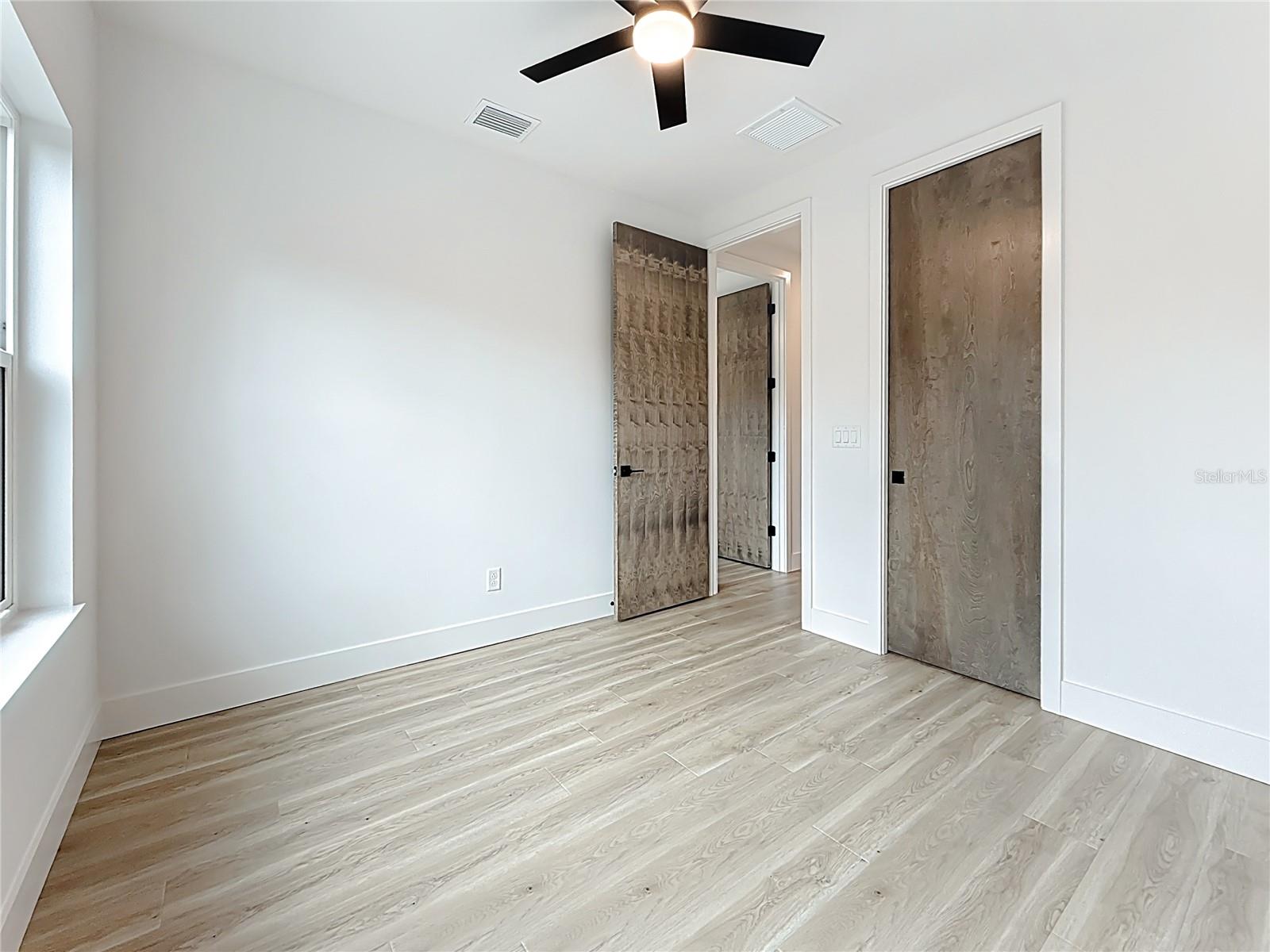 Enjoy double walk-in closets in Bedroom 3.