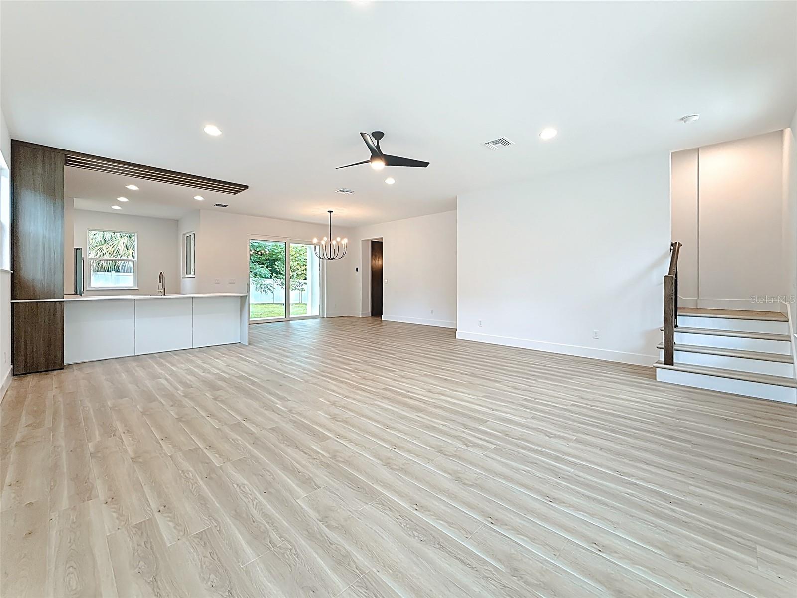 Great Room. View from the front door.