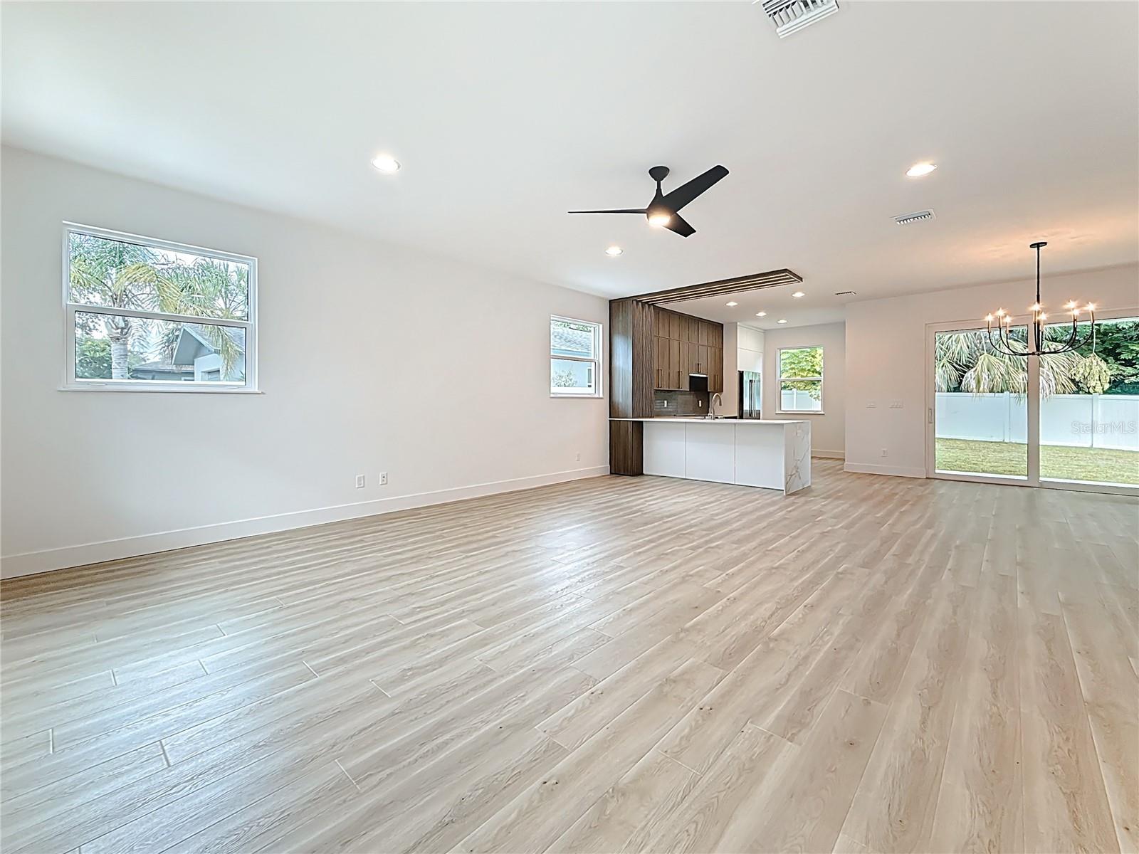 Great Room. View from the front door.