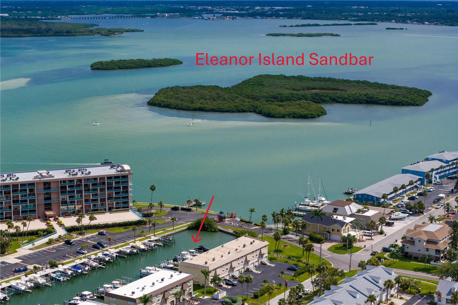 So close to the Eleanor Island Sandbar