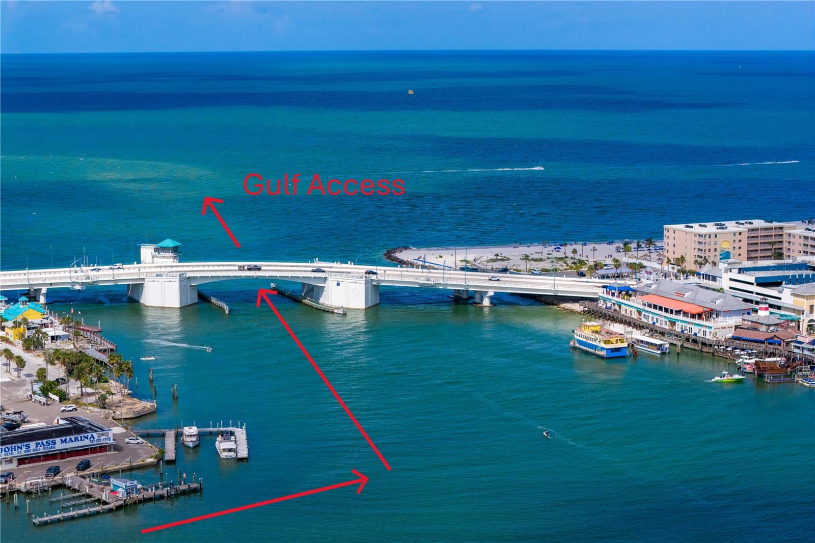 Gulf Access at John's Pass
