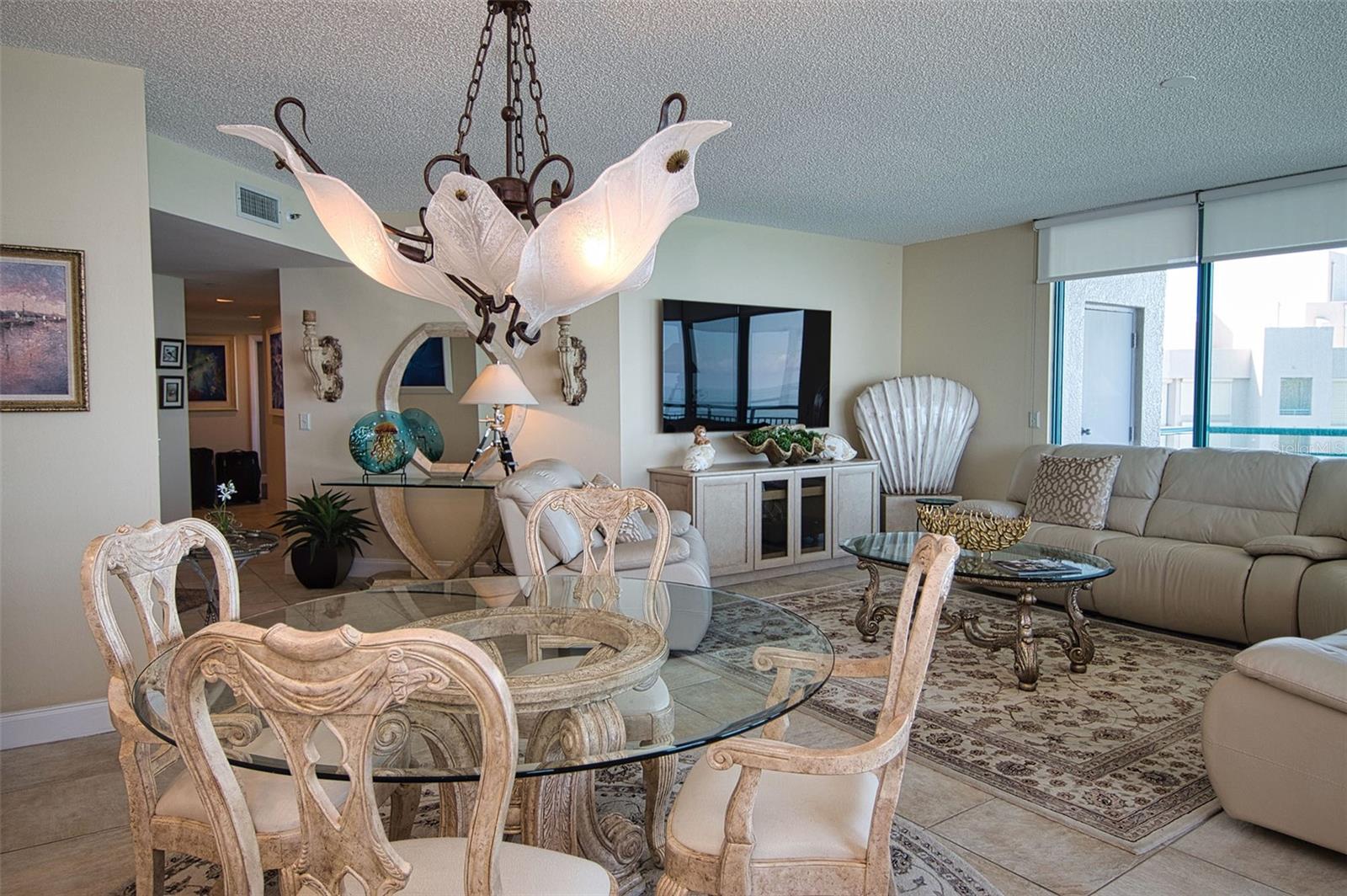 dining room looking into living room