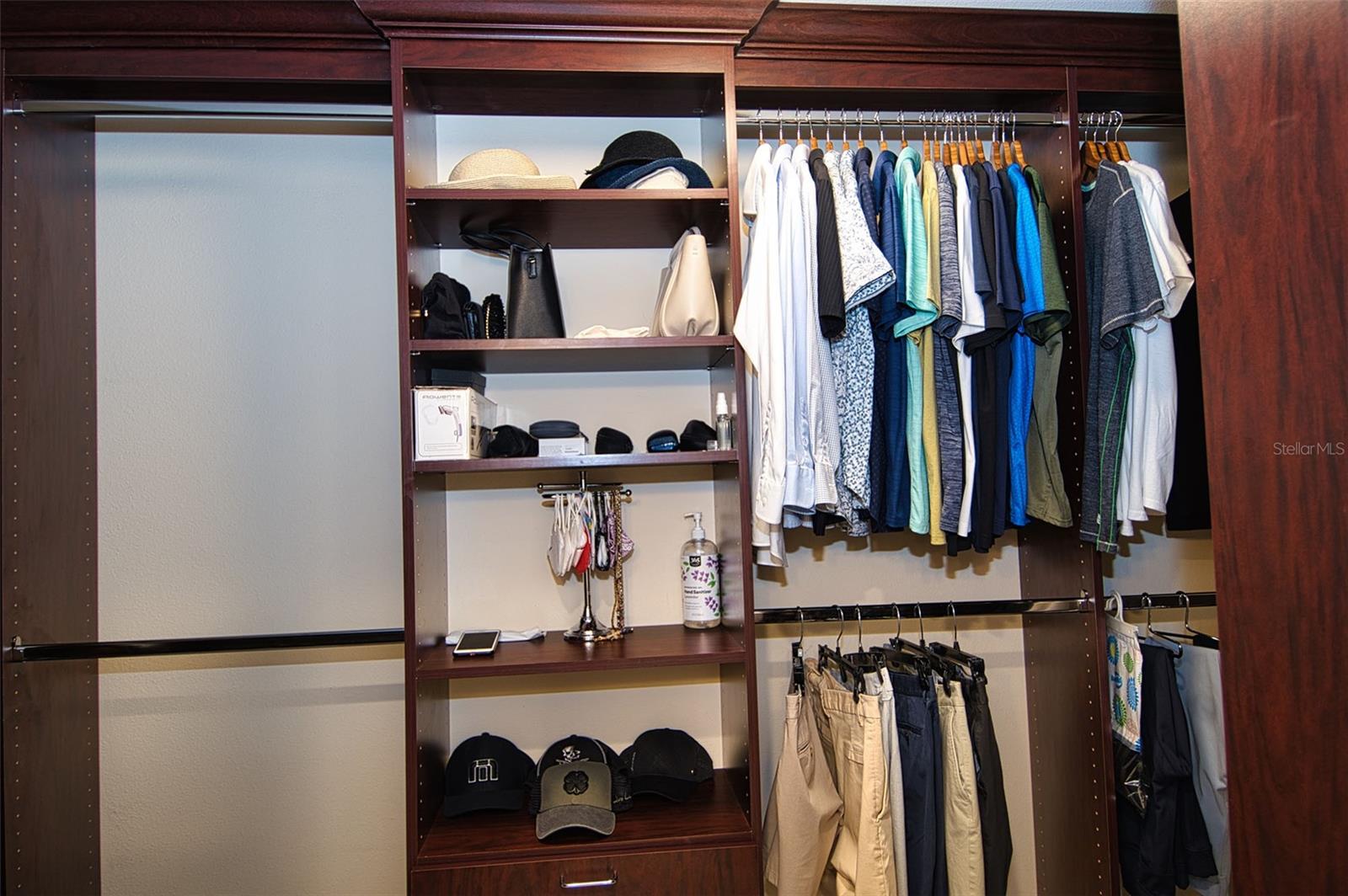 Master Bed walk in closet