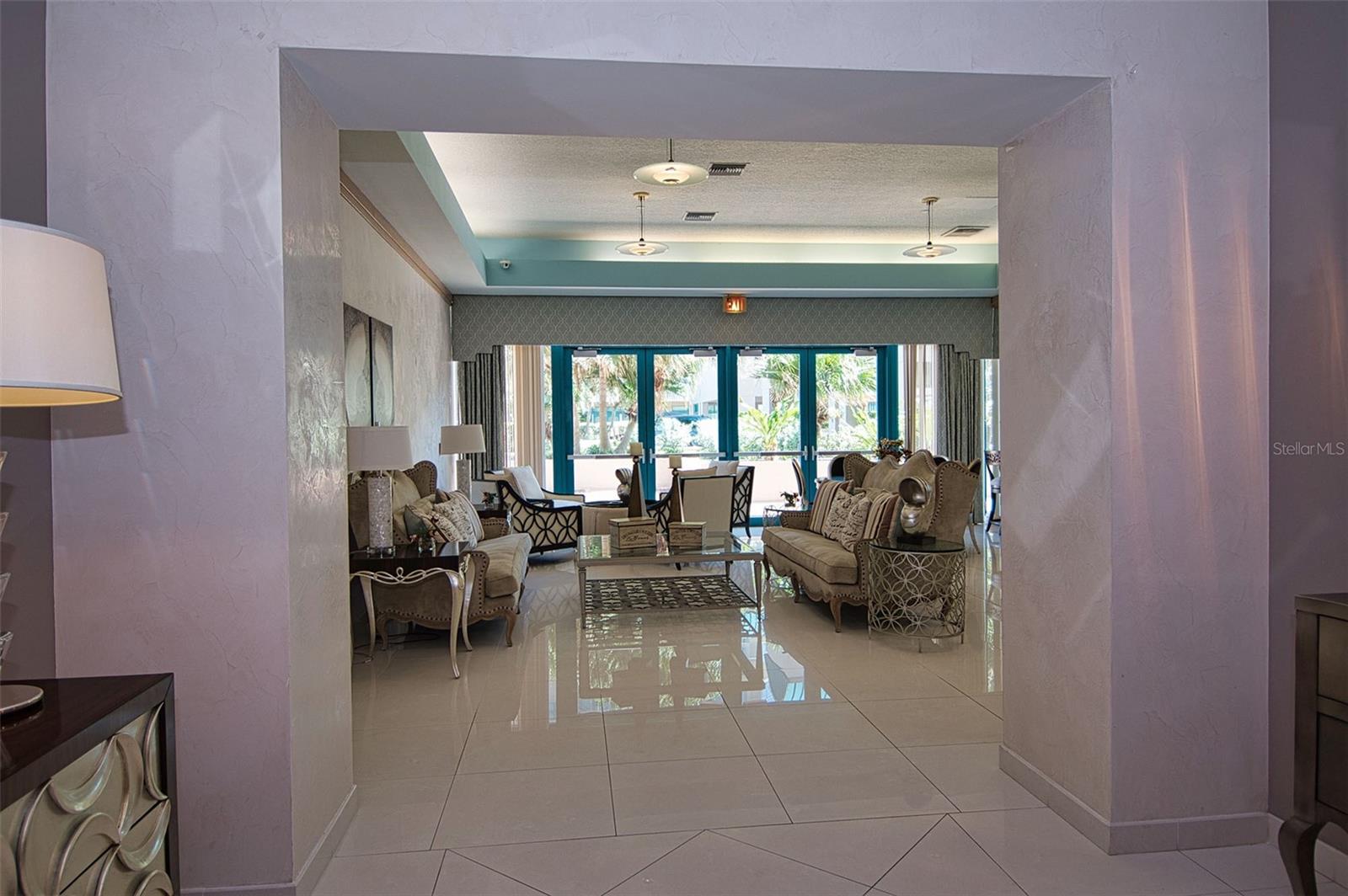 Entrance to club house