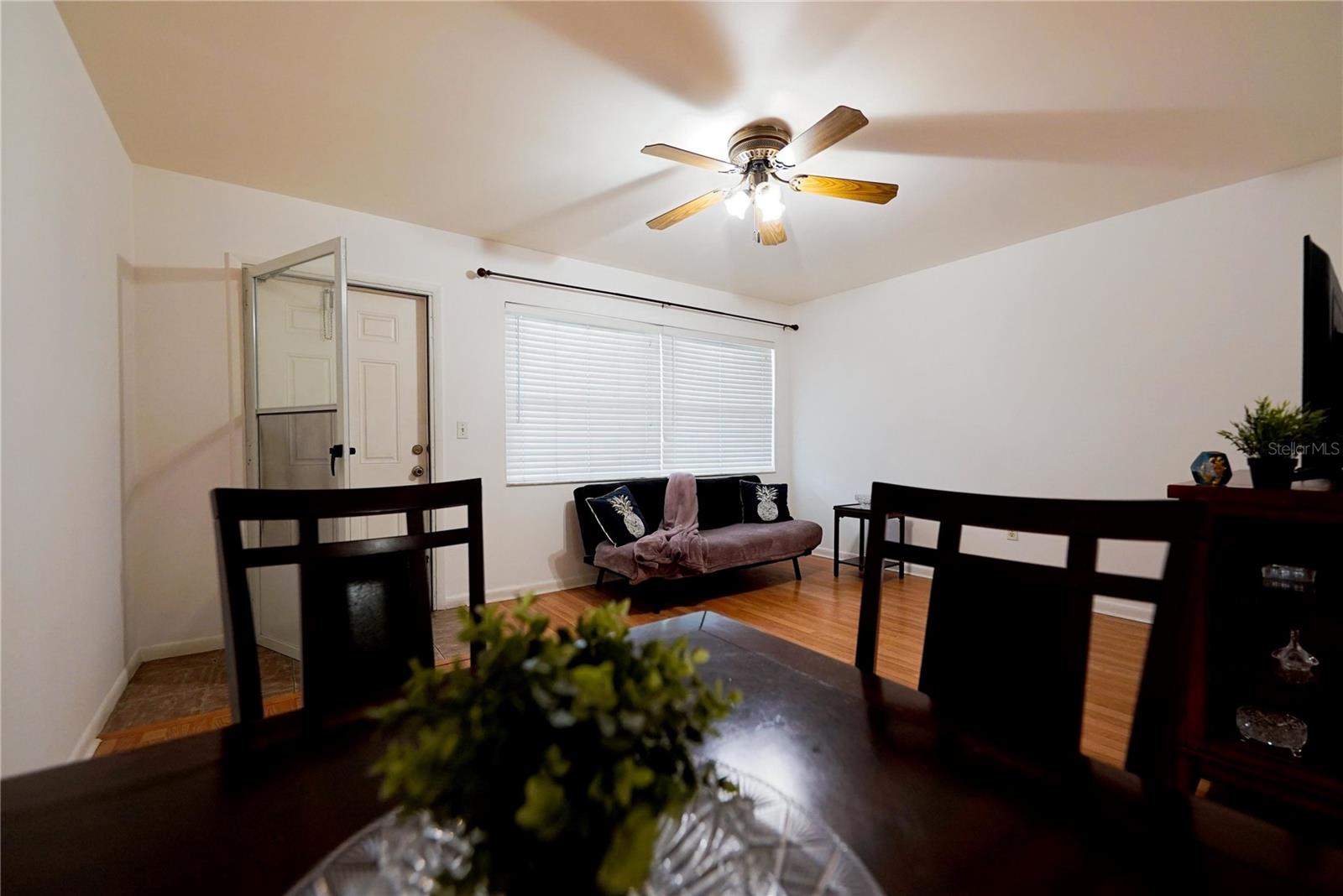 Living-dining room combo
